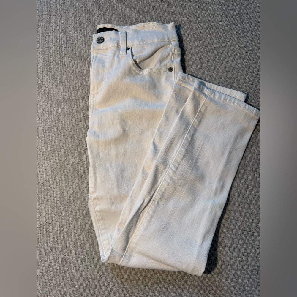 Banana Republic White Skinny Jeans